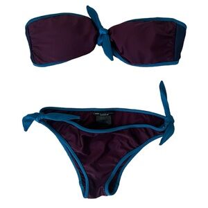 Marc by Marc Jacobs Bandeau Bikini Set